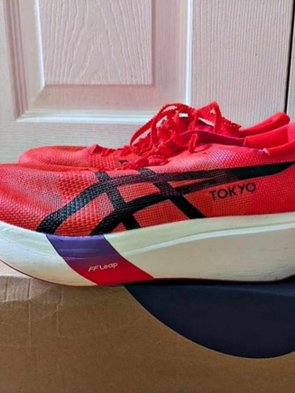 ASICS Metaspeed Sky+ + Running Shoes Red US 8